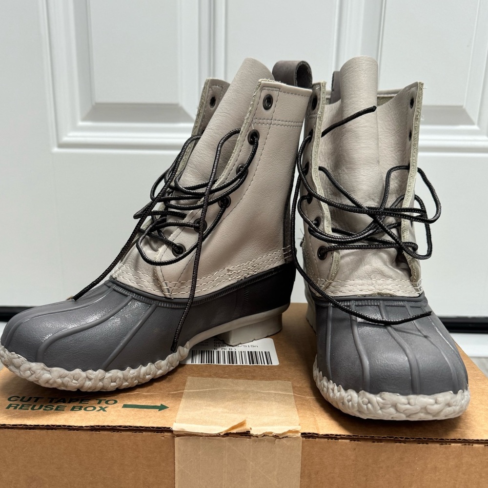 LL bean boots 8” size 6M fits 7 - 7.5